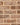 Cream mortar brown brick slip
