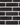 White mortar black brick slip