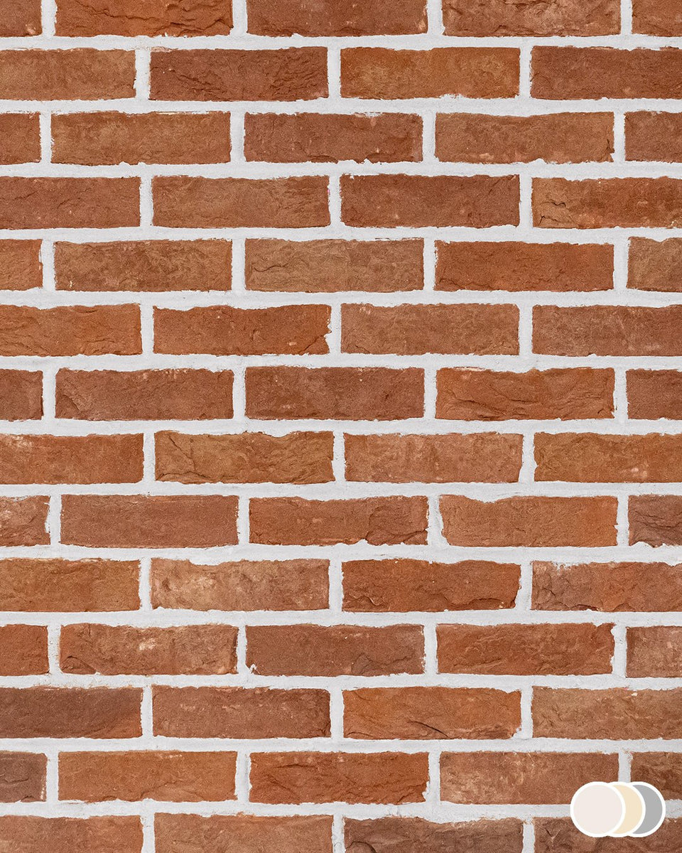 Blend 104 | Classic Red Brick Slips – The Brick Tile Company