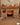 Sandstone brick fireplace