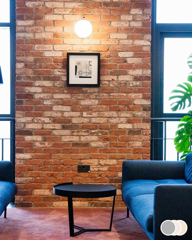 Blend 3 | Rustic Red Multi Brick Slips – The Brick Tile Company